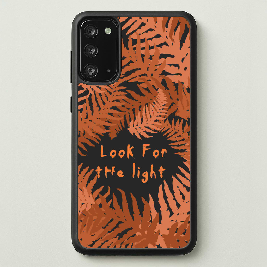 Look For The Light Fern Pattern - The Last Of us Phone Case for Galaxy Note 20