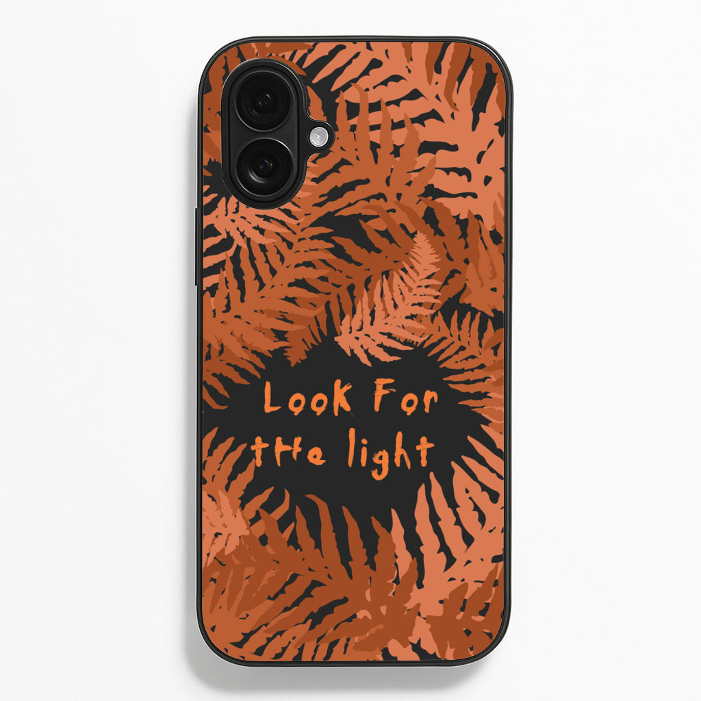 Look For The Light Fern Pattern Phone Case