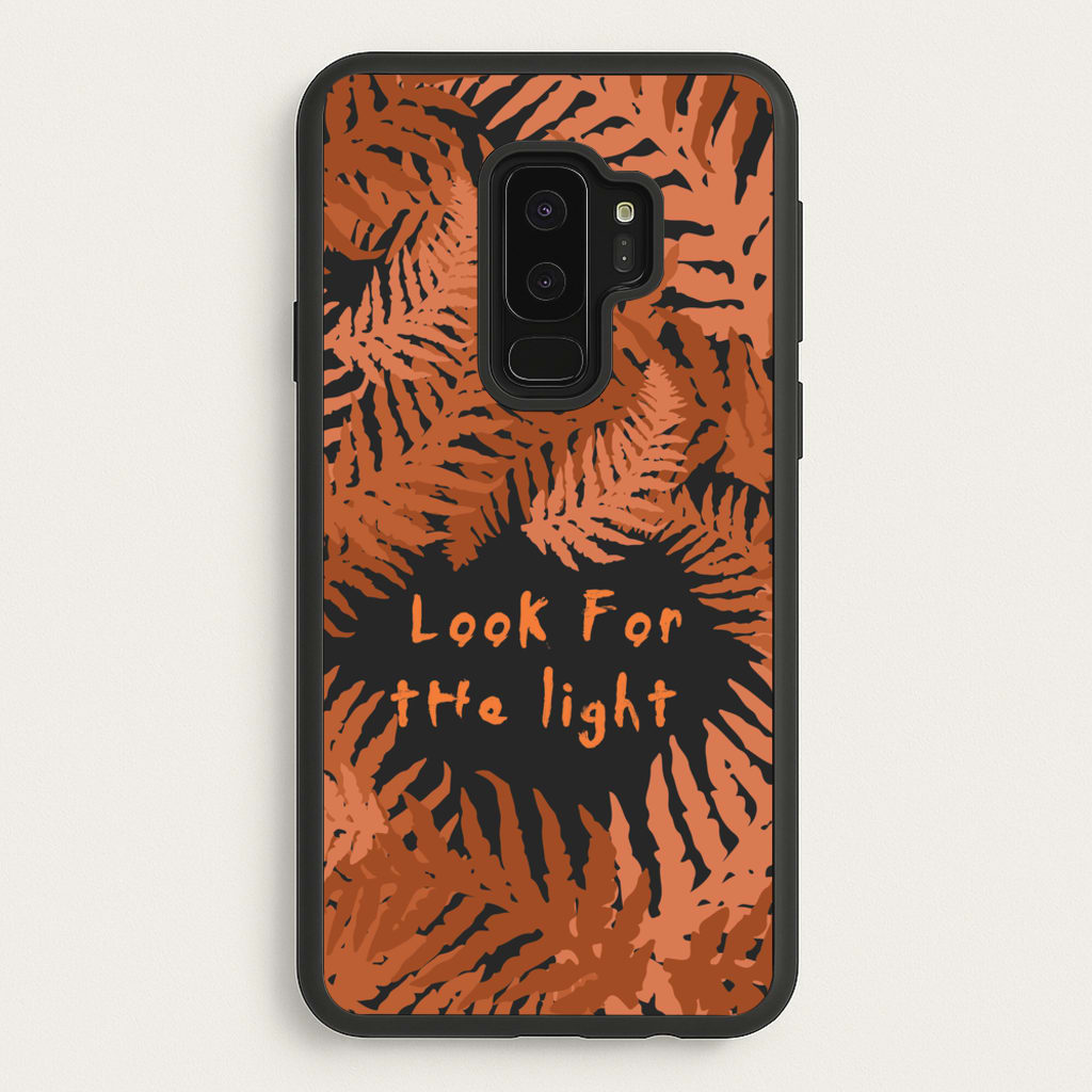 Look For The Light Fern Pattern - The Last Of us Phone Case for Galaxy S9 Plus