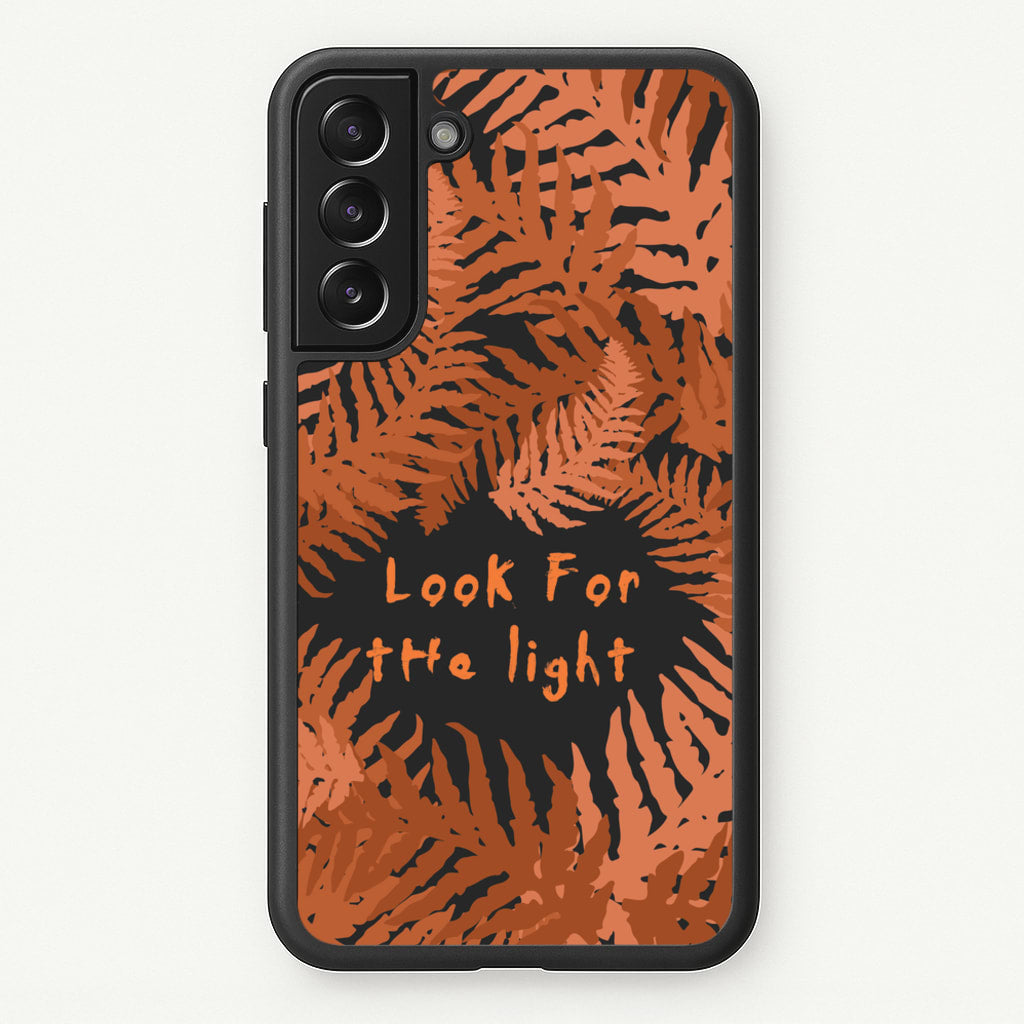 Look For The Light Fern Pattern - The Last Of us Phone Case for Galaxy S22