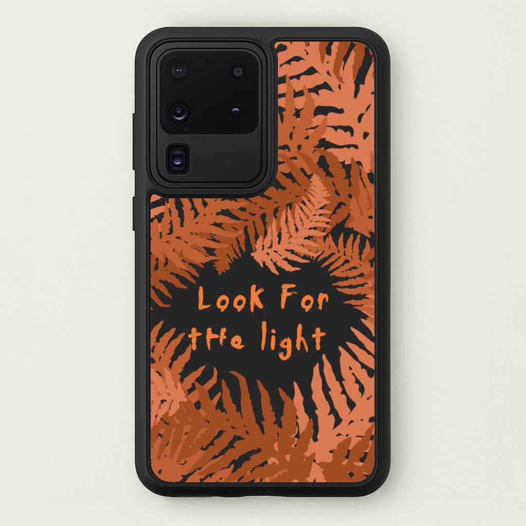 Look For The Light Fern Pattern - The Last Of us Phone Case for Galaxy S20 Ultra