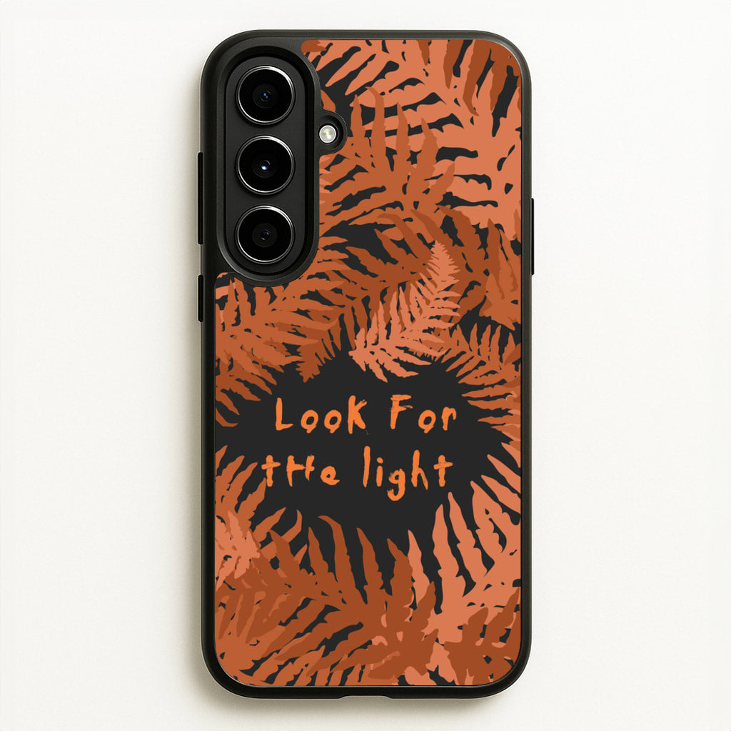 Look For The Light Fern Pattern - The Last Of us Phone Case for Galaxy A56