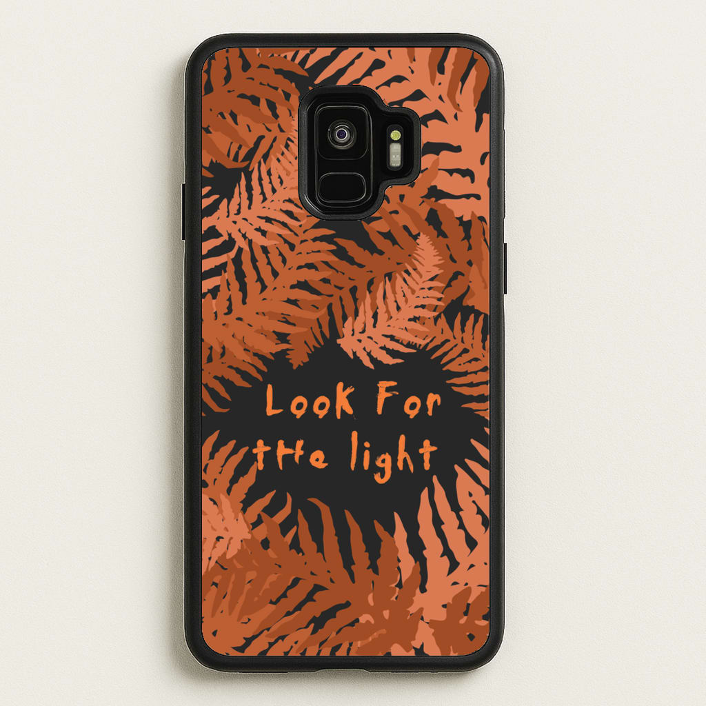 Look For The Light Fern Pattern - The Last Of us Phone Case for Galaxy S9