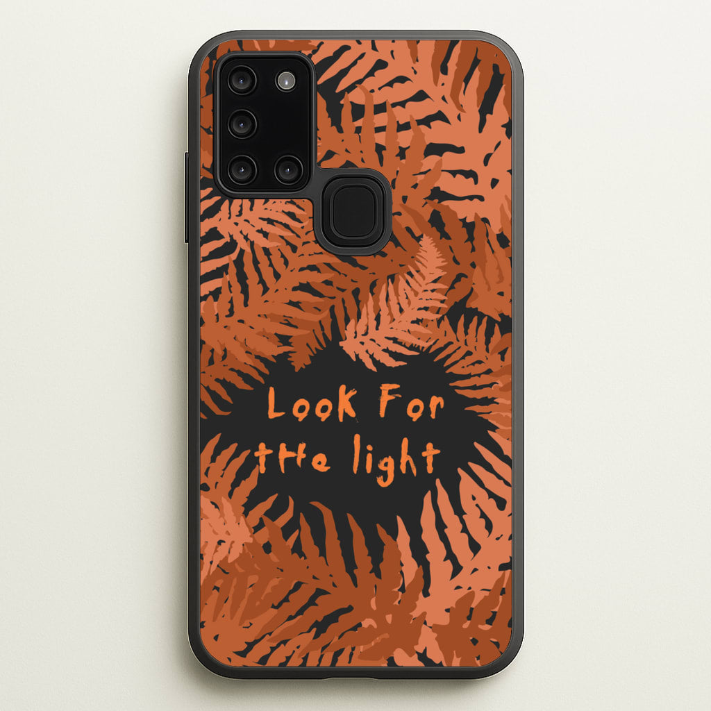 Look For The Light Fern Pattern - The Last Of us Phone Case for Galaxy A21s