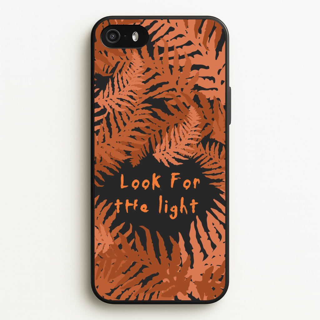 Look For The Light Fern Pattern - The Last Of us Phone Case for iPhone 5 / 5s / SE 2016