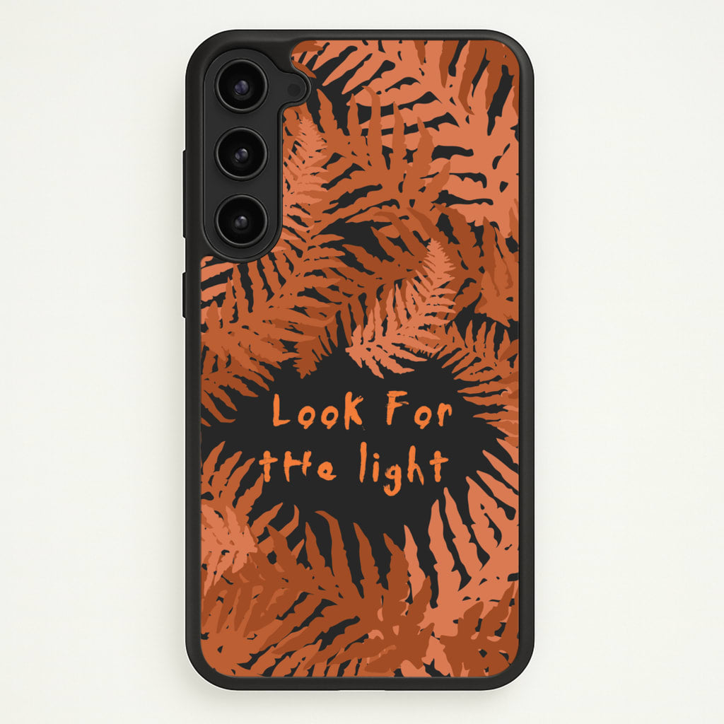 Look For The Light Fern Pattern - The Last Of us Phone Case for Galaxy S23
