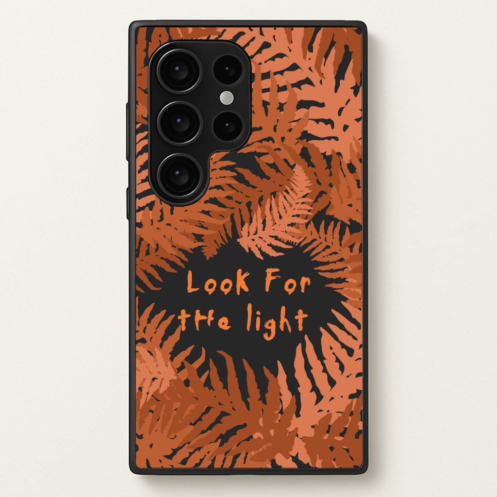 Look For The Light Fern Pattern - The Last Of us Phone Case for Galaxy S24 Ultra