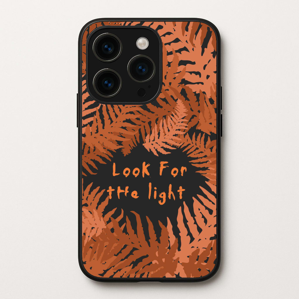 Look For The Light Fern Pattern - The Last Of us Phone Case for iPhone 14 Pro
