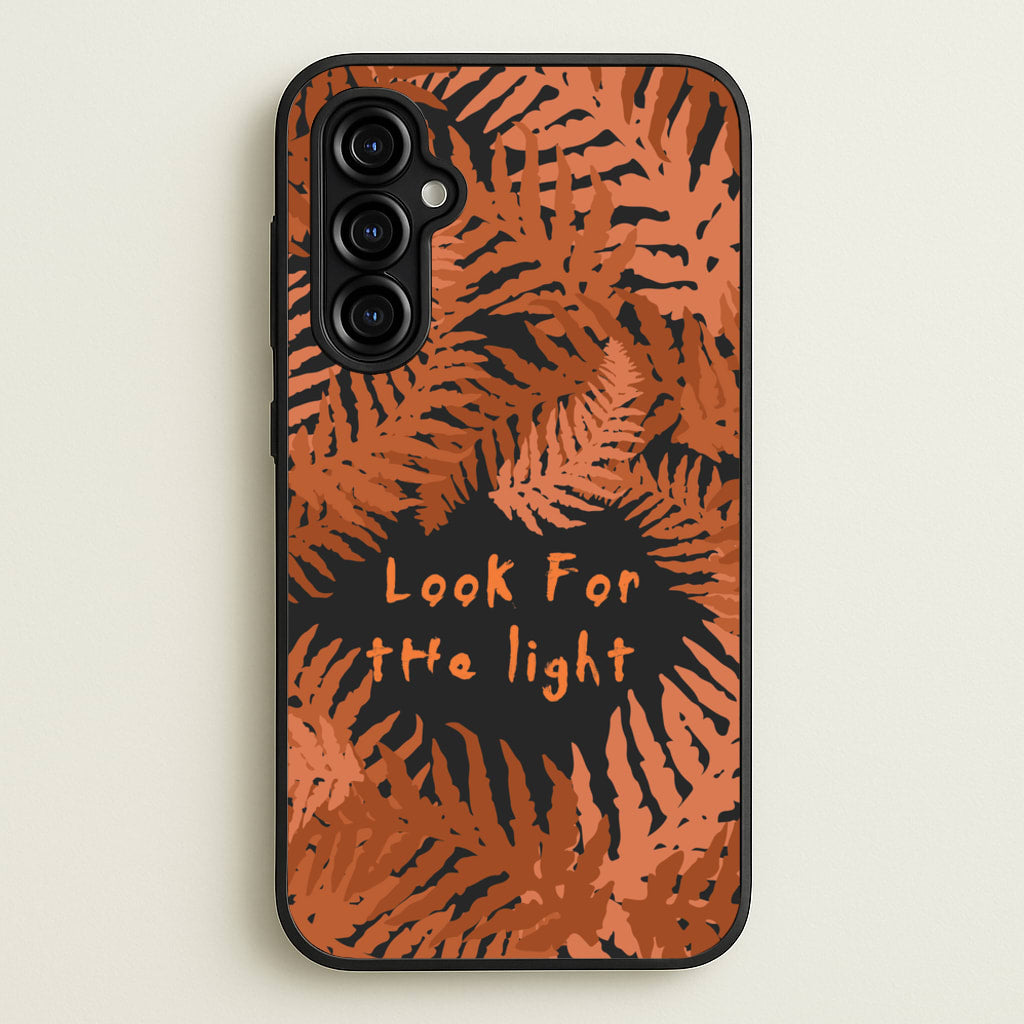 Look For The Light Fern Pattern - The Last Of us Phone Case for Galaxy A54