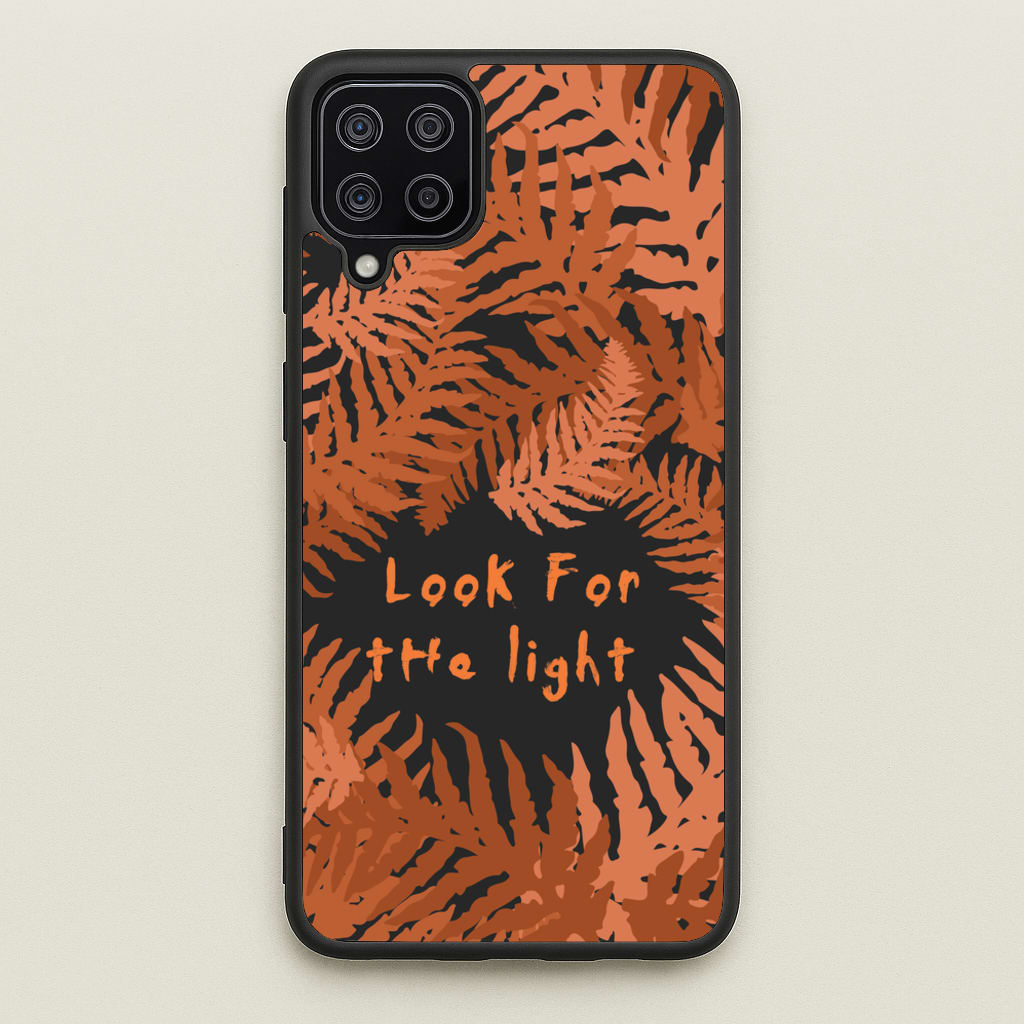 Look For The Light Fern Pattern - The Last Of us Phone Case for Galaxy A12