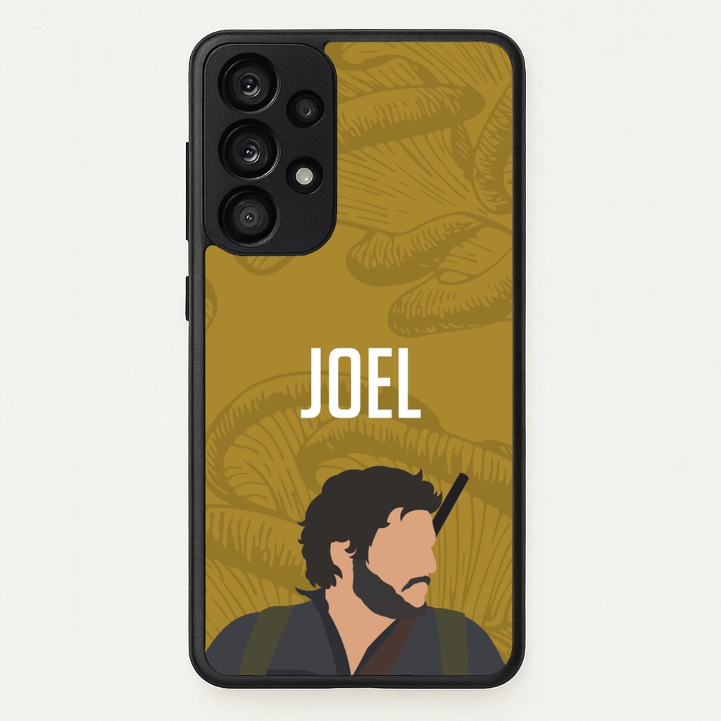 Joel Mushroom Pattern - The Last Of us Phone Case for Galaxy A53
