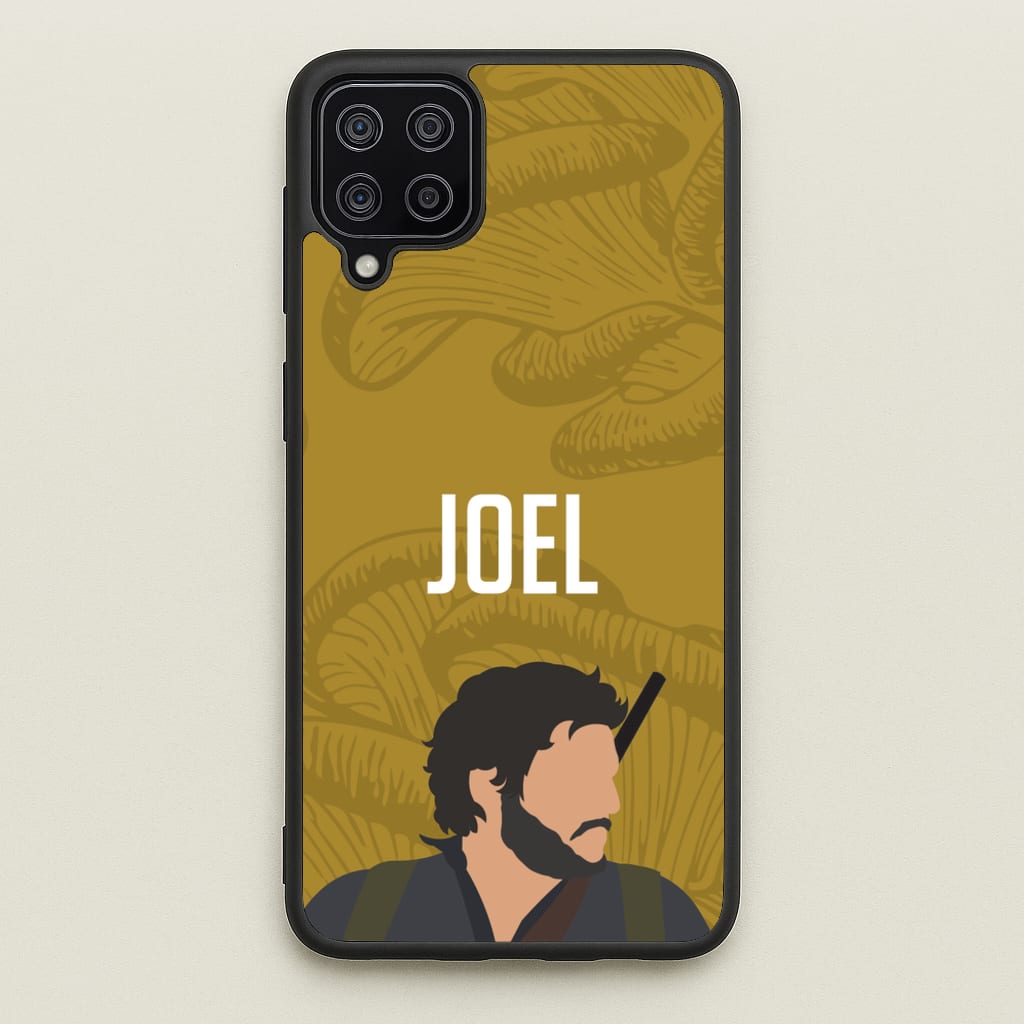 Joel Mushroom Pattern - The Last Of us Phone Case for Galaxy A12