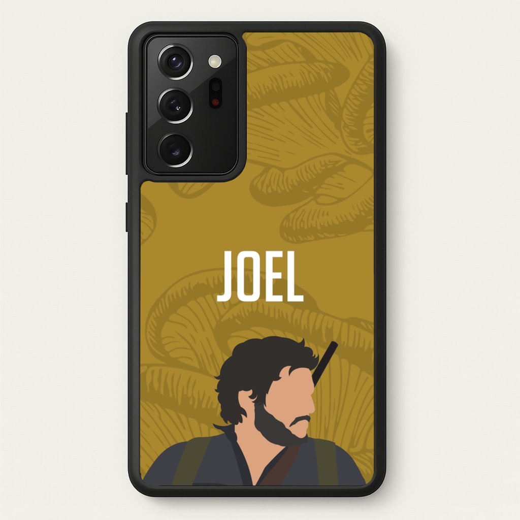 Joel Mushroom Pattern - The Last Of us Phone Case for Galaxy Note 20 Ultra