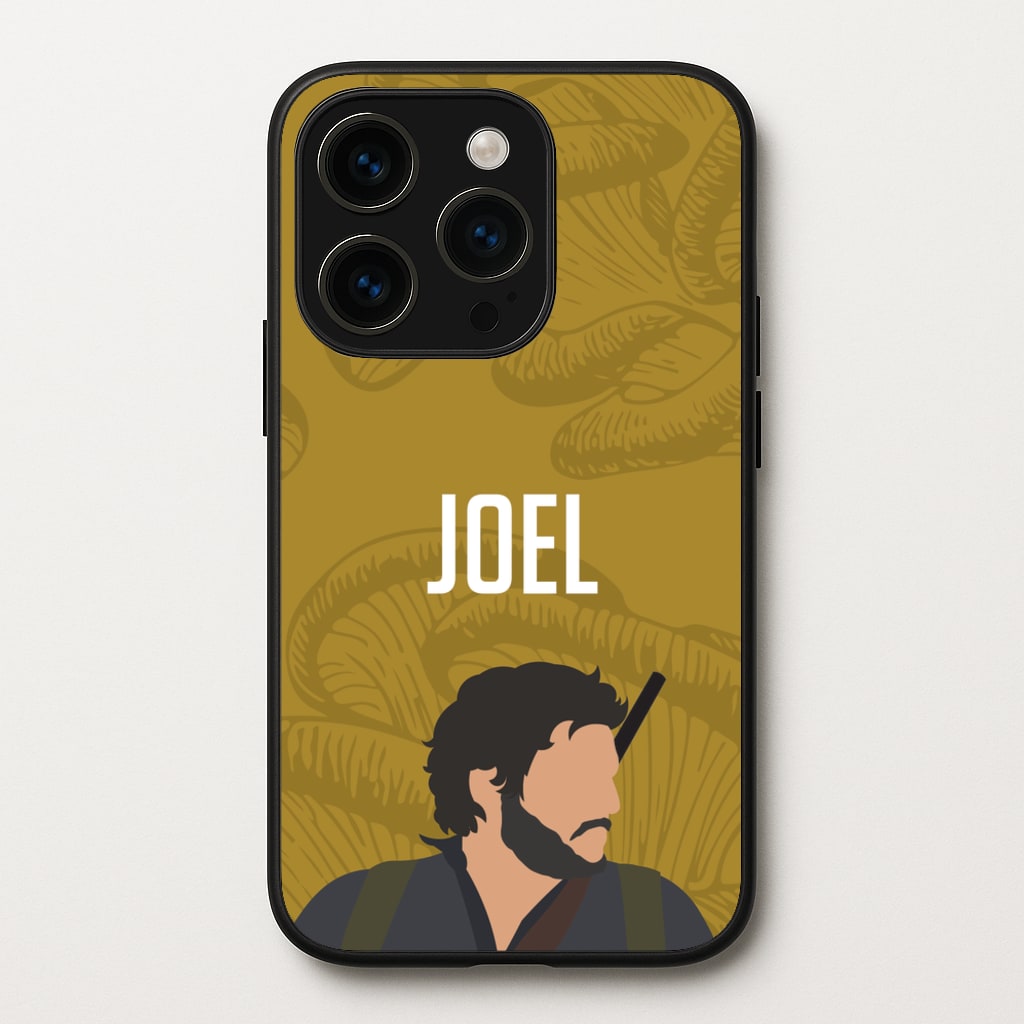 Joel Mushroom Pattern - The Last Of us Phone Case for iPhone 15 Pro Max