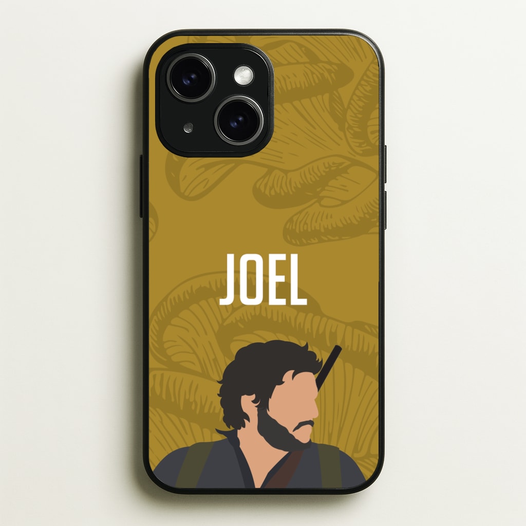 Joel Mushroom Pattern - The Last Of us Phone Case for iPhone 14 Plus