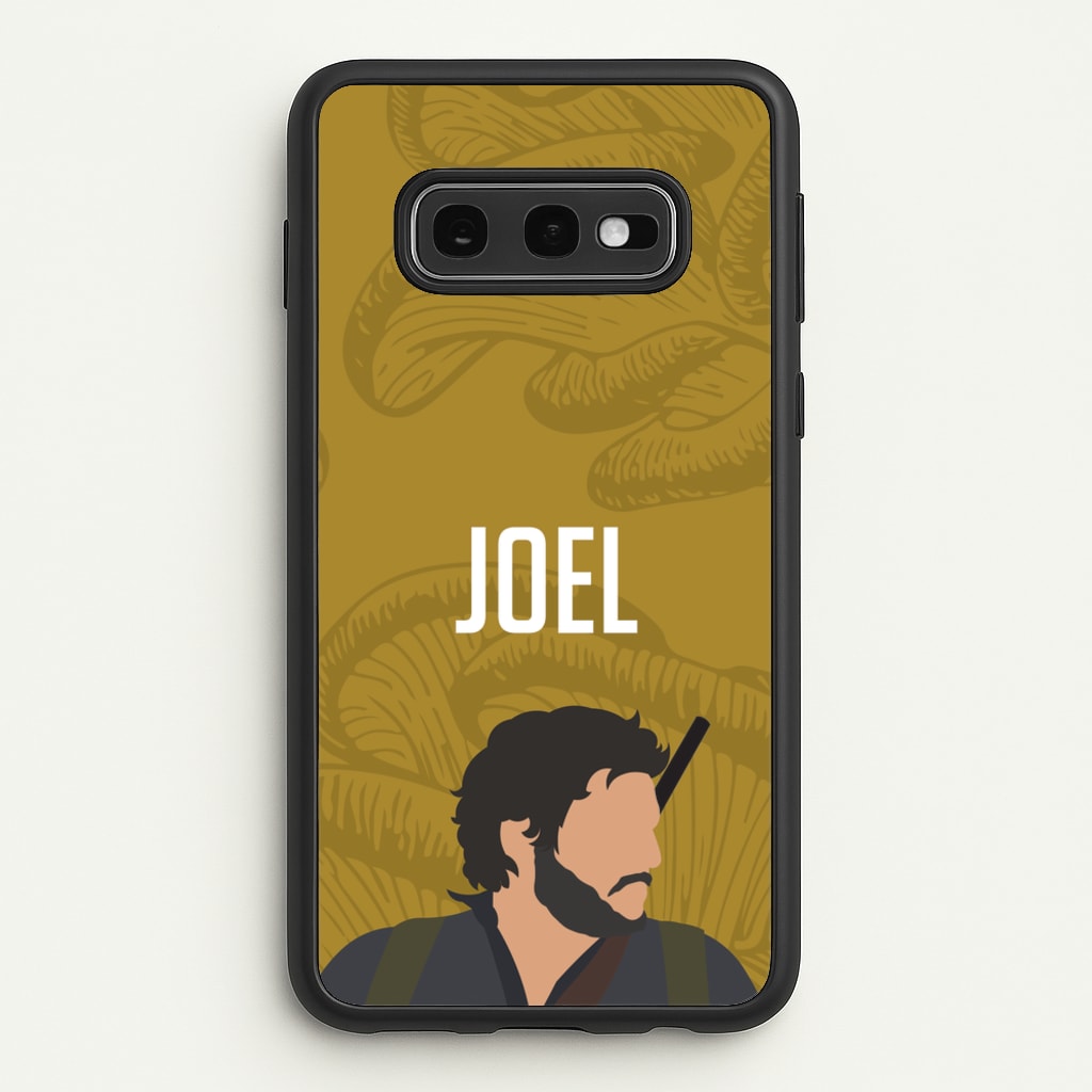 Joel Mushroom Pattern - The Last Of us Phone Case for Galaxy S10e