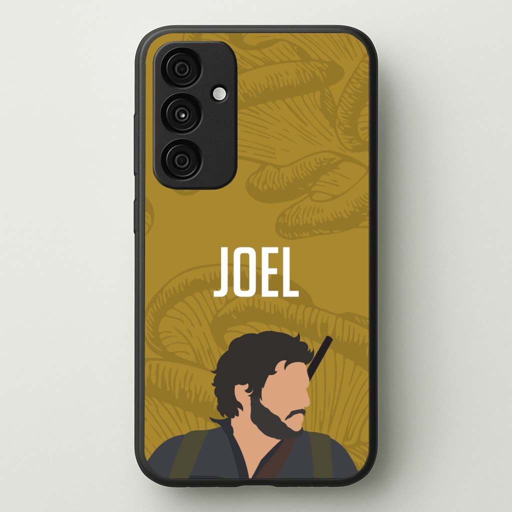 Joel Mushroom Pattern - The Last Of us Phone Case for Galaxy A35