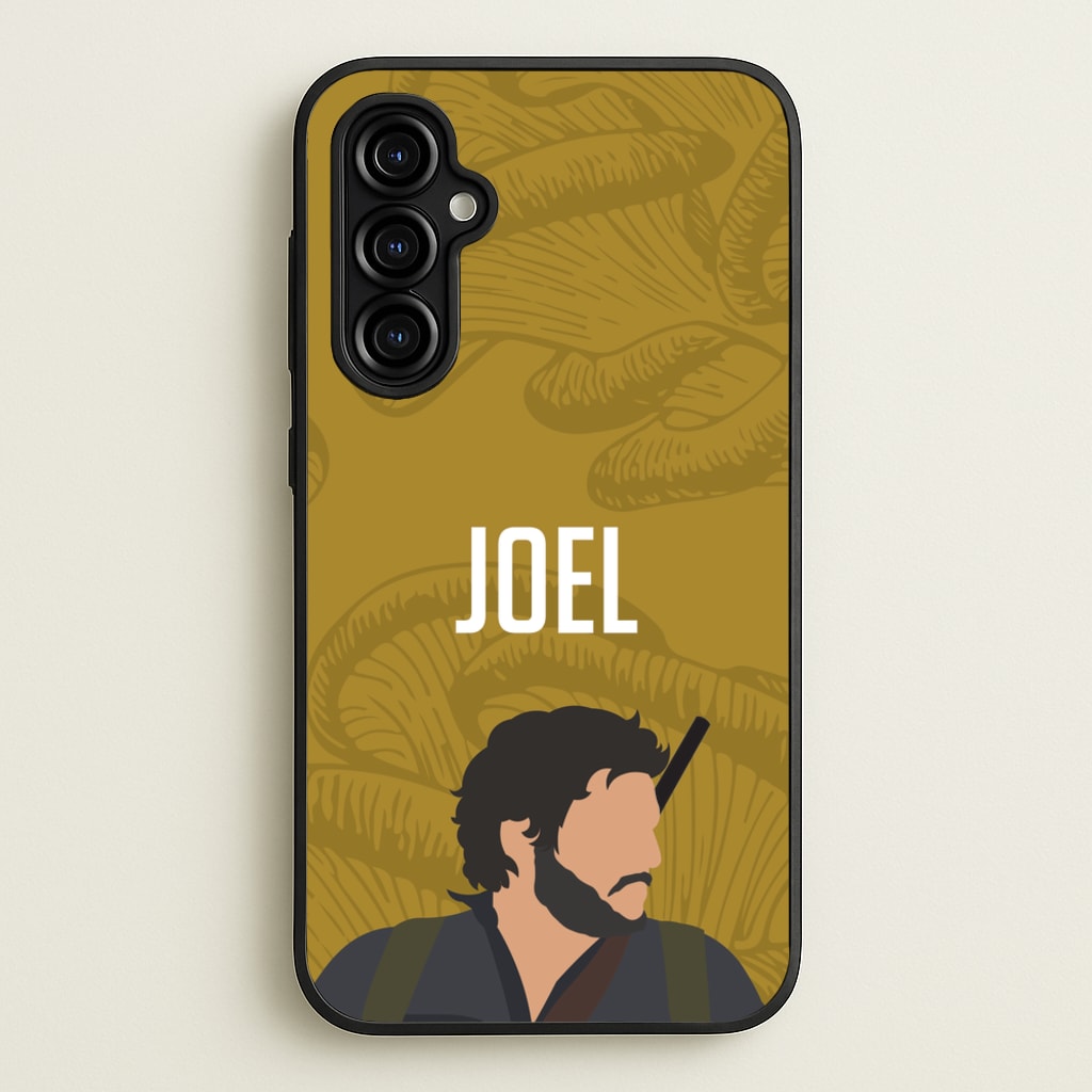 Joel Mushroom Pattern - The Last Of us Phone Case for Galaxy A54