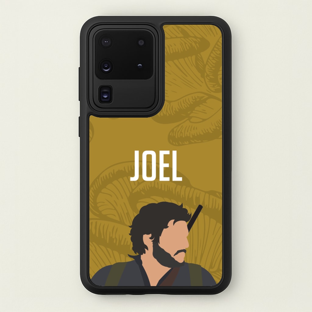 Joel Mushroom Pattern - The Last Of us Phone Case for Galaxy S20 Ultra