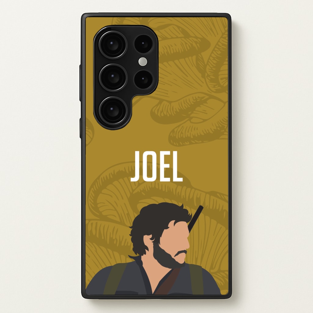 Joel Mushroom Pattern - The Last Of us Phone Case for Galaxy S24 Ultra