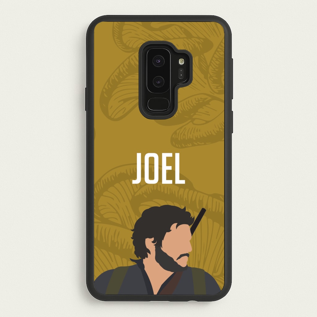 Joel Mushroom Pattern - The Last Of us Phone Case for Galaxy S9 Plus