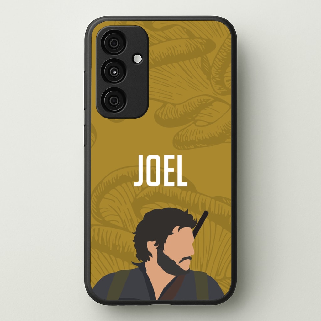 Joel Mushroom Pattern - The Last Of us Phone Case for Galaxy A55