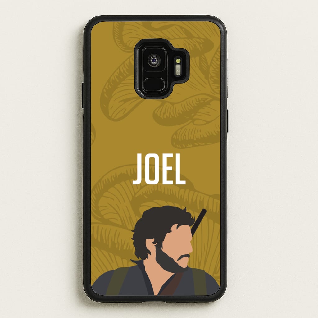 Joel Mushroom Pattern - The Last Of us Phone Case for Galaxy S9