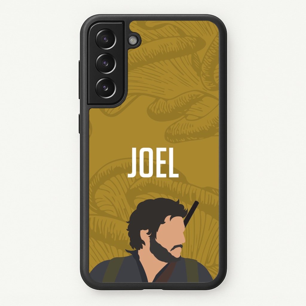 Joel Mushroom Pattern - The Last Of us Phone Case for Galaxy S21FE