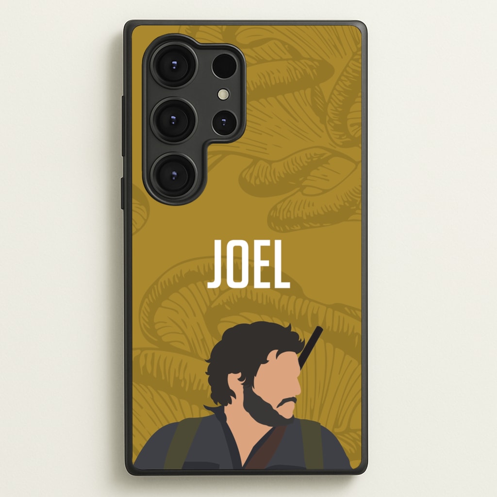 Joel Mushroom Pattern - The Last Of us Phone Case for Galaxy S25 Ultra