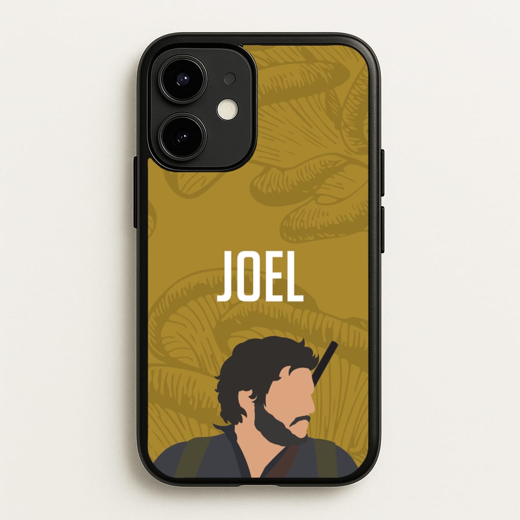 Joel Mushroom Pattern - The Last Of us Phone Case for iPhone 12 / 12 Pro