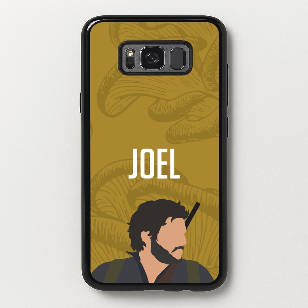 Joel Mushroom Pattern - The Last Of us Phone Case for Galaxy S8 Plus