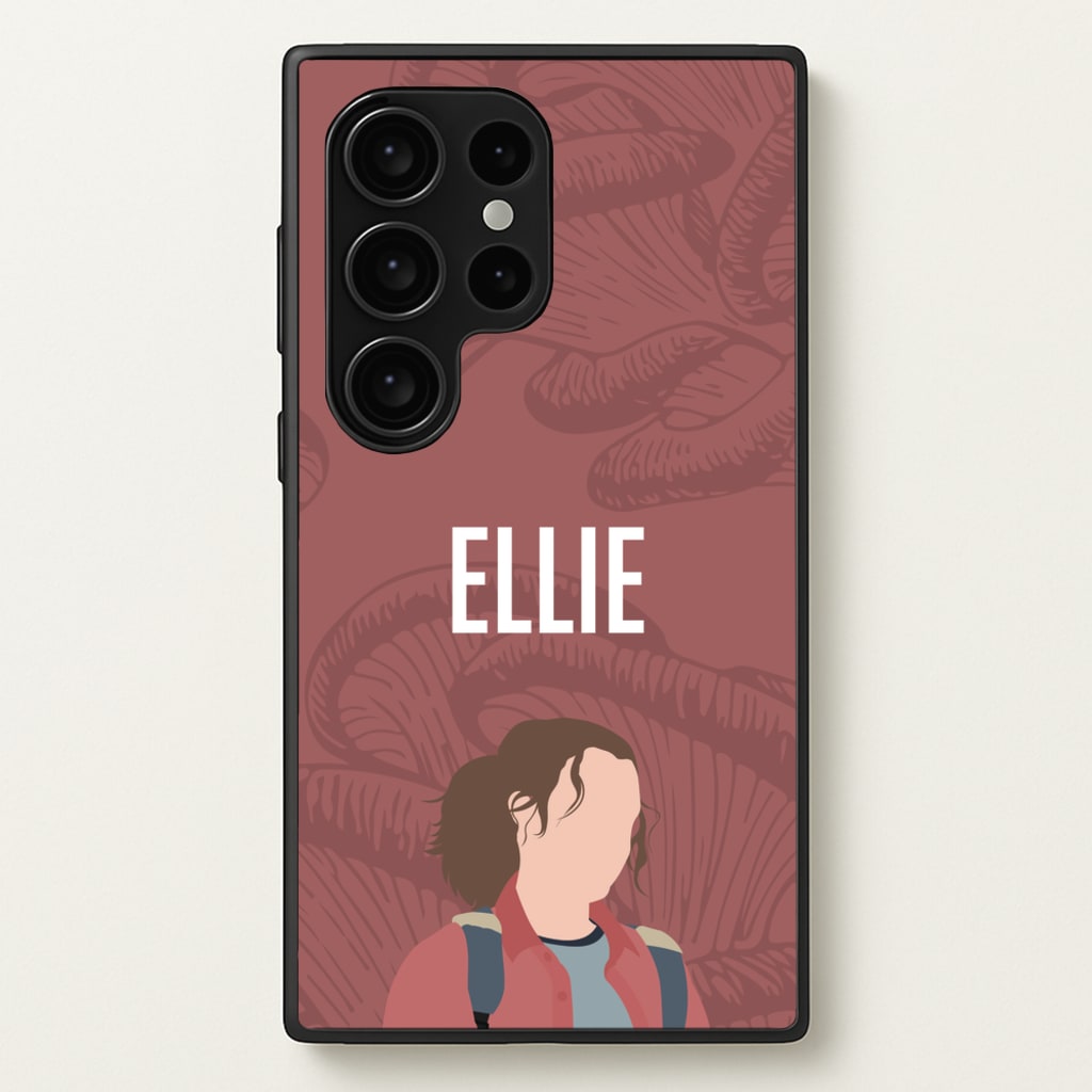Ellie Mushroom Pattern - The Last Of us Phone Case for Galaxy S24 Ultra