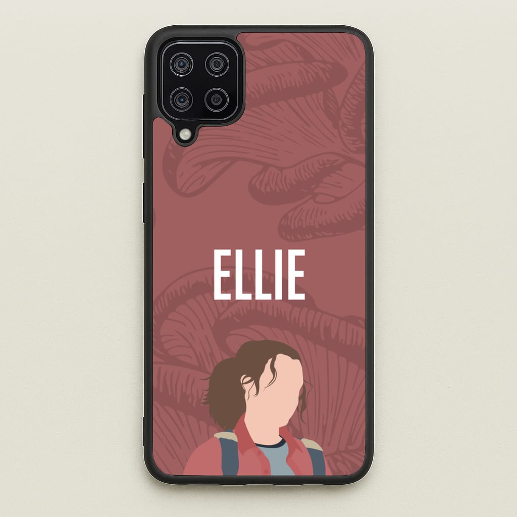 Ellie Mushroom Pattern - The Last Of us Phone Case for Galaxy A12