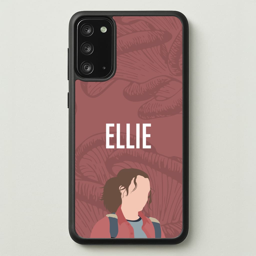 Ellie Mushroom Pattern - The Last Of us Phone Case for Galaxy Note 20