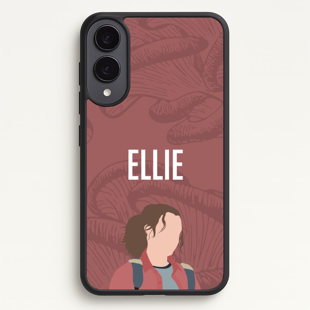 Ellie Mushroom Pattern - The Last Of us Phone Case for Galaxy S25 Edge