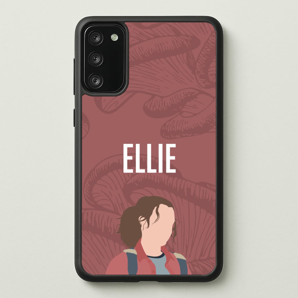 Ellie Mushroom Pattern - The Last Of us Phone Case for Galaxy S20FE