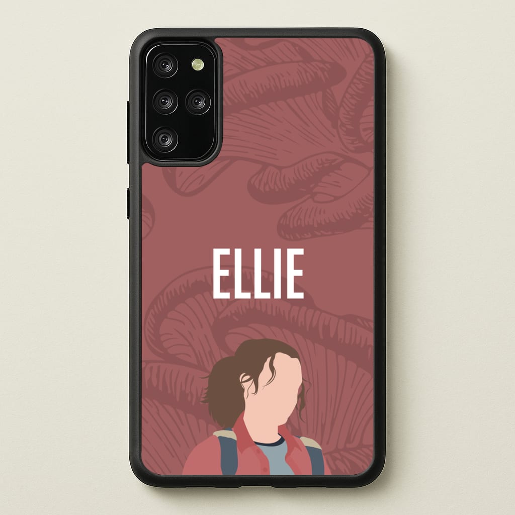 Ellie Mushroom Pattern - The Last Of us Phone Case for Galaxy S20 Plus