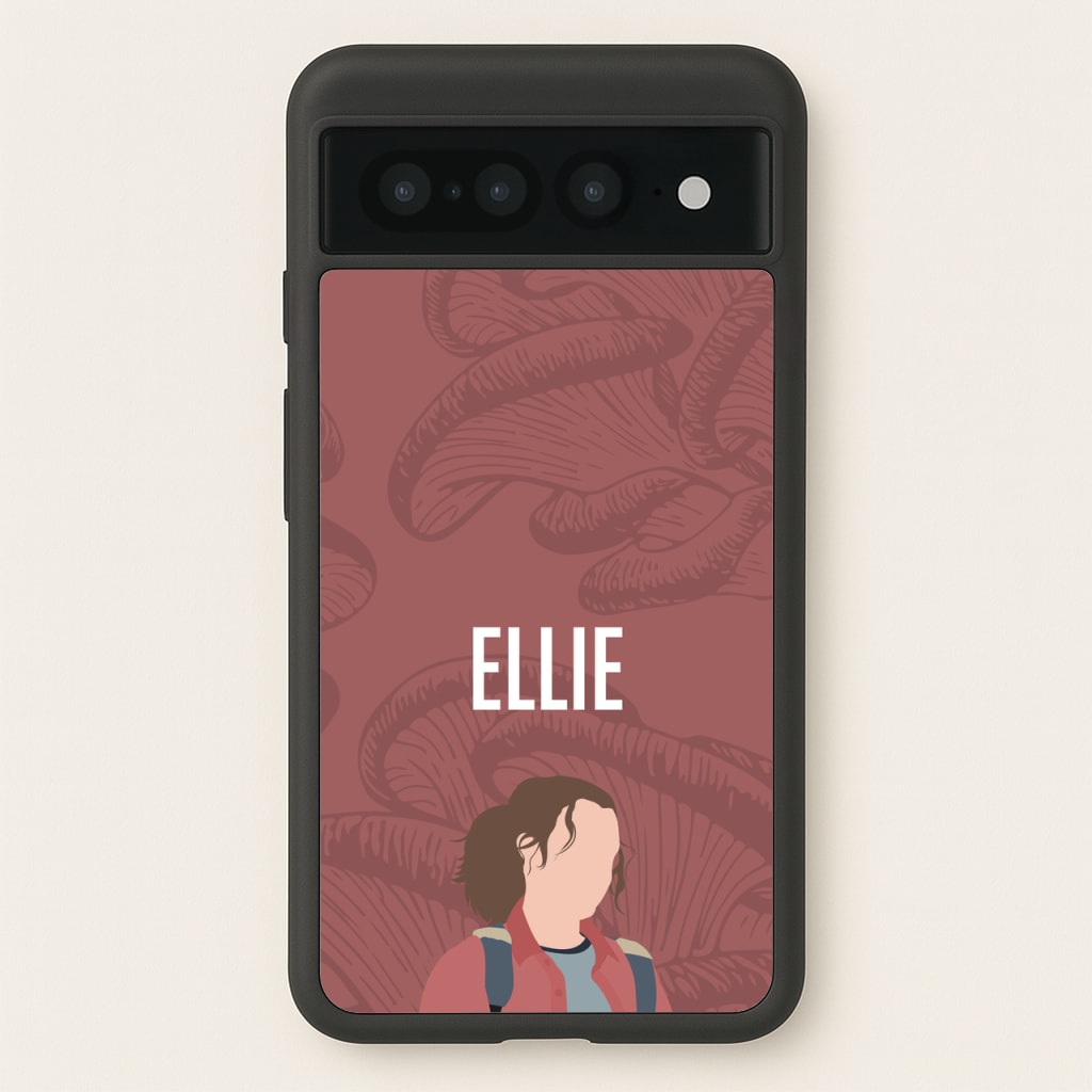 Ellie Mushroom Pattern - The Last Of us Phone Case for Google Pixel 7 Pro