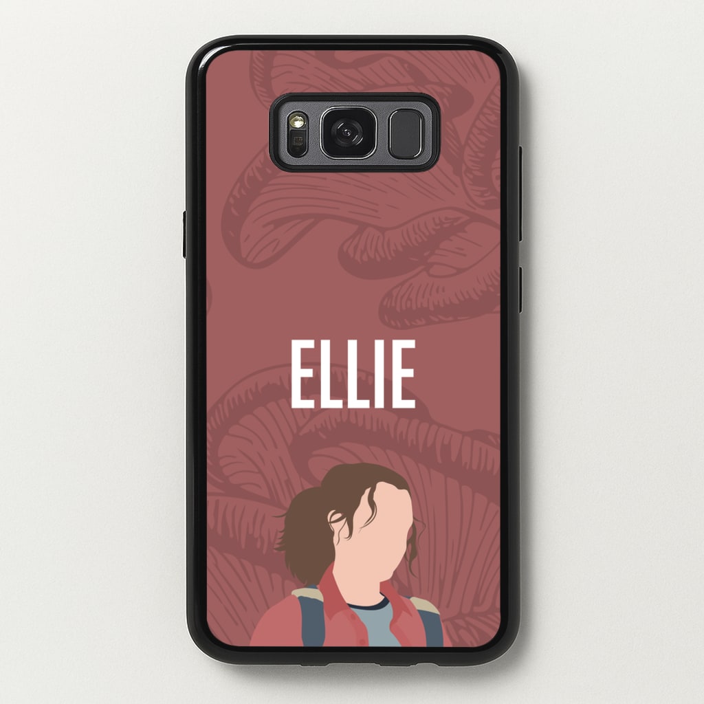 Ellie Mushroom Pattern - The Last Of us Phone Case for Galaxy S8