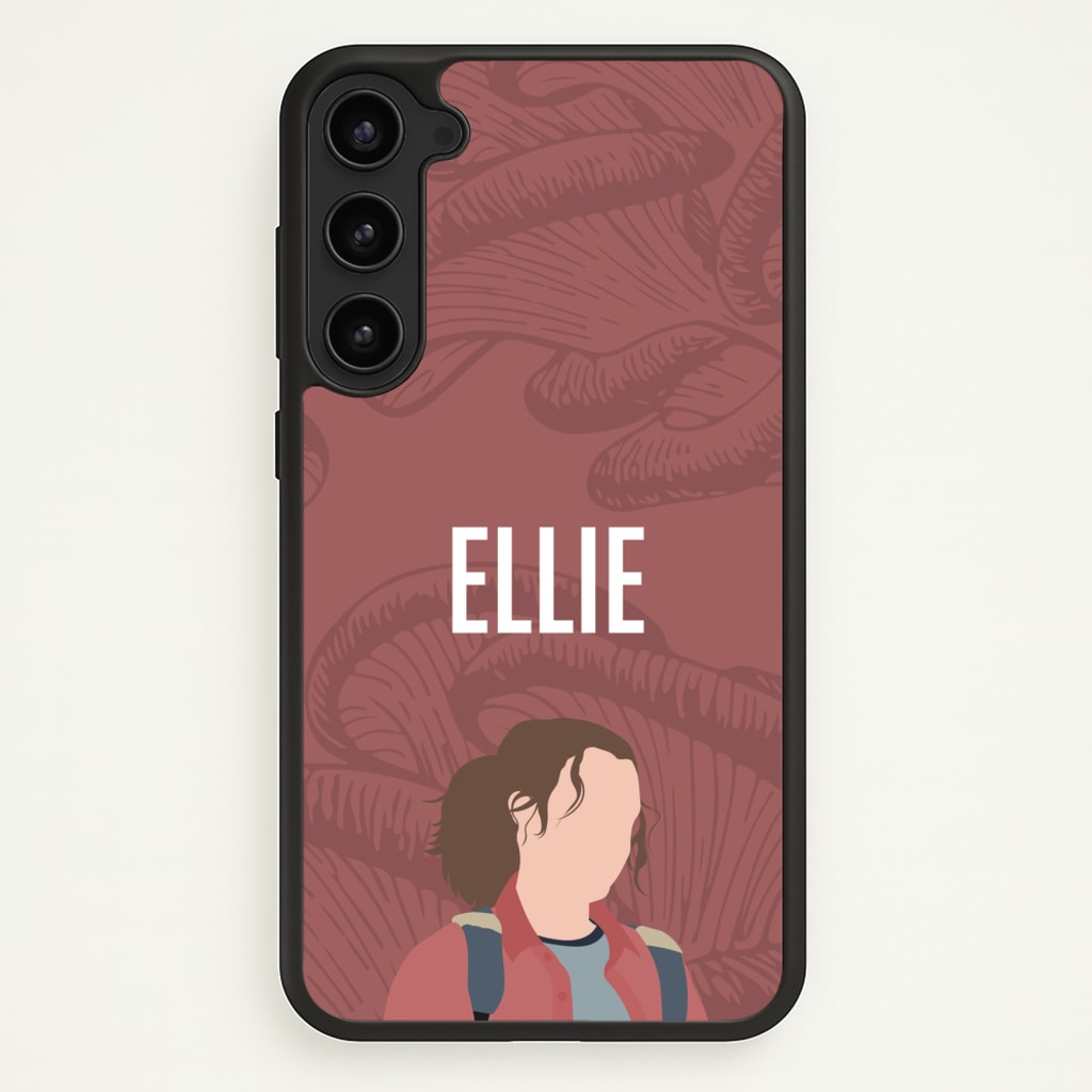 Ellie Mushroom Pattern - The Last Of us Phone Case for Galaxy S23