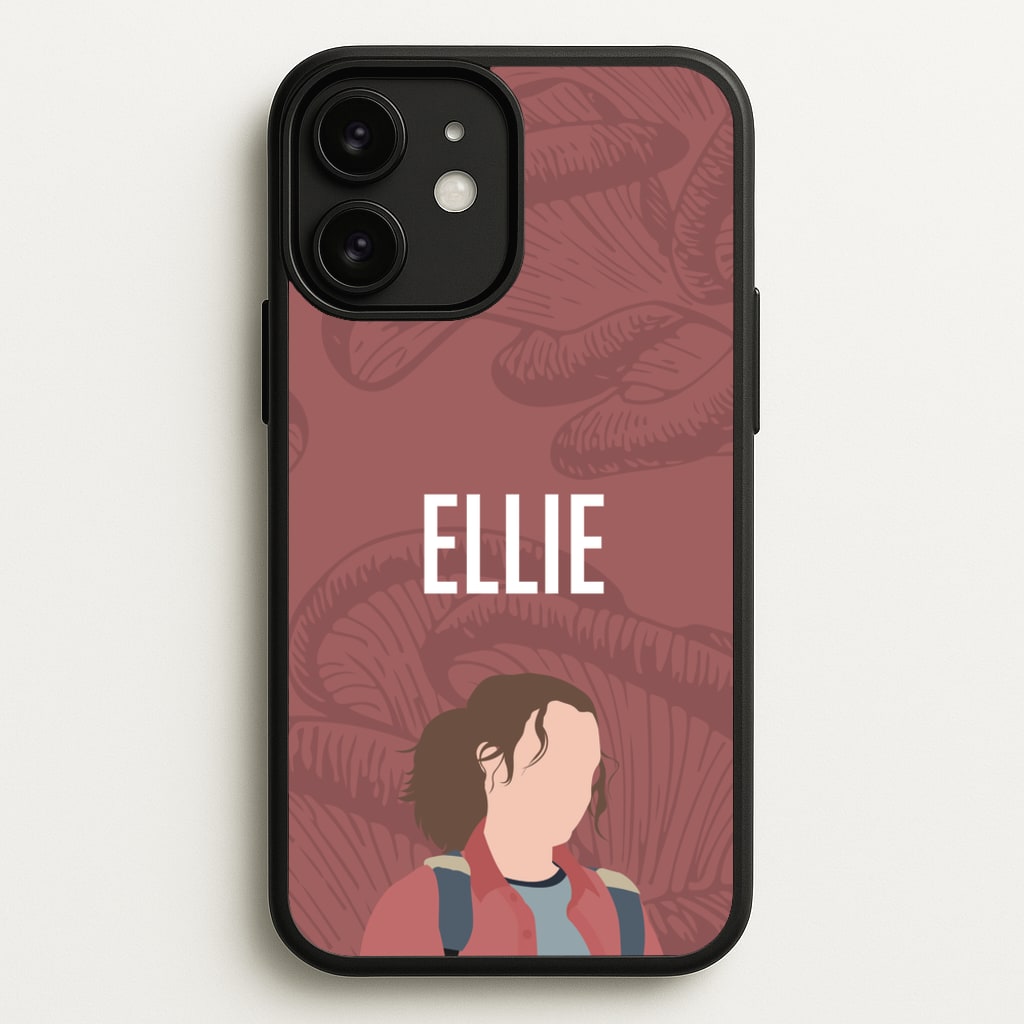 Ellie Mushroom Pattern - The Last Of us Phone Case for iPhone 11