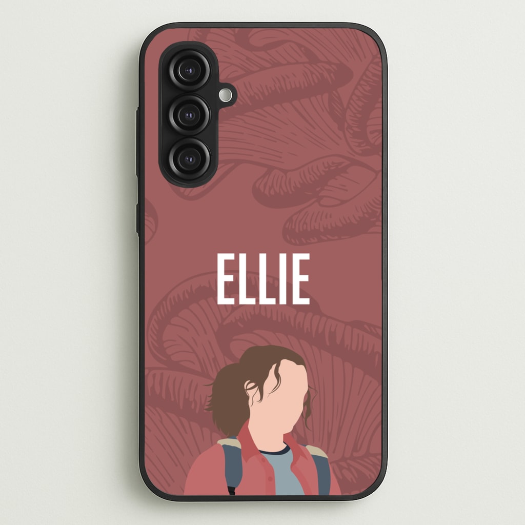Ellie Mushroom Pattern - The Last Of us Phone Case for Galaxy S23FE