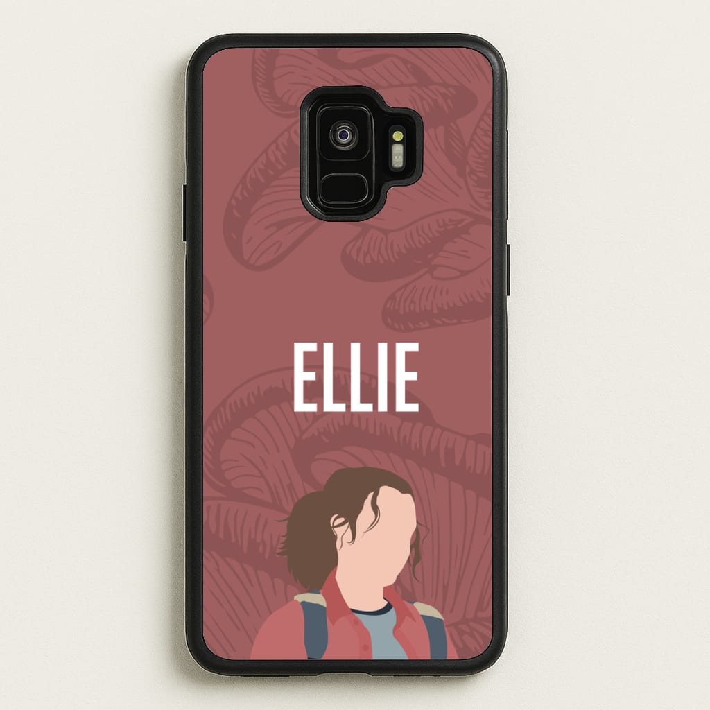 Ellie Mushroom Pattern - The Last Of us Phone Case for Galaxy S9