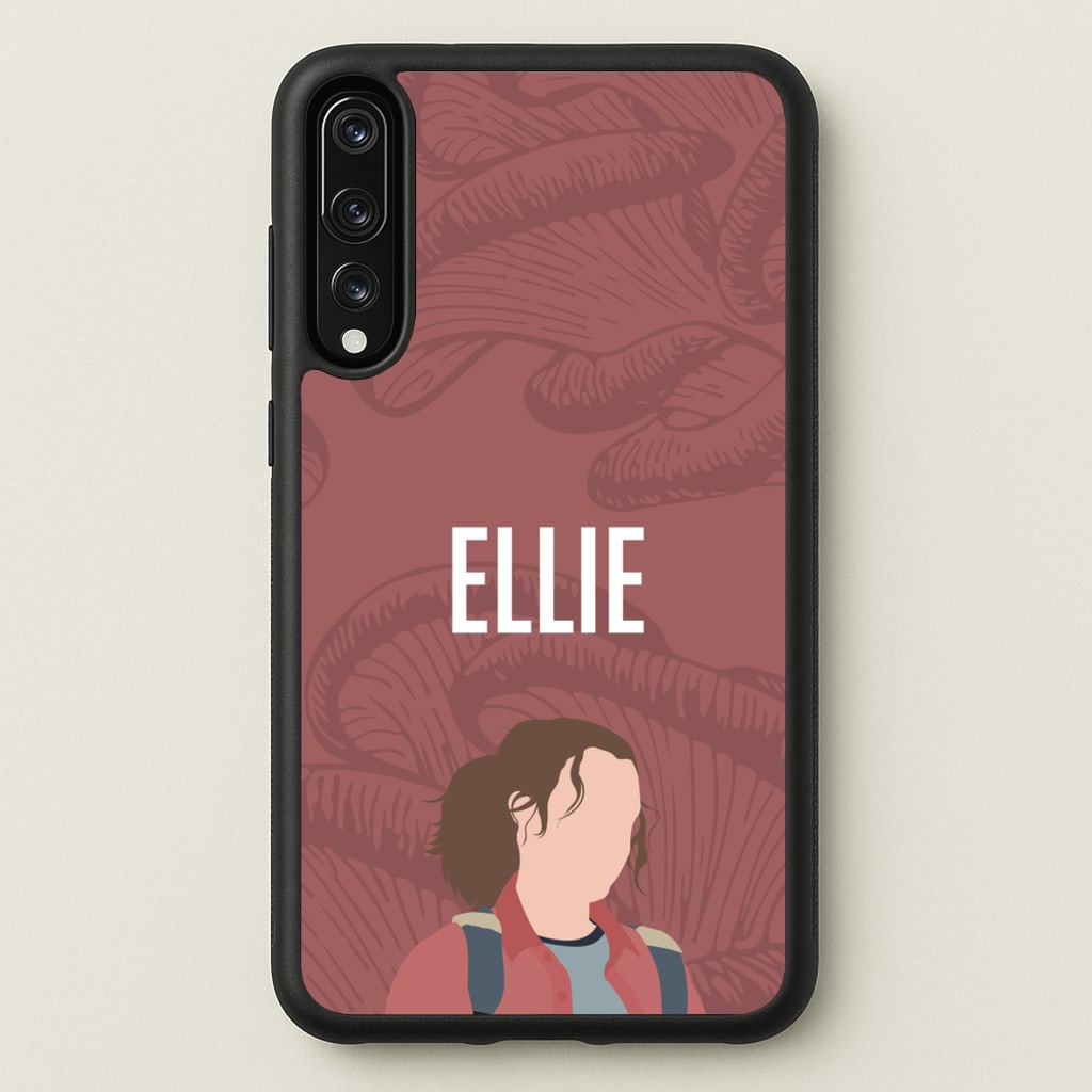 Ellie Mushroom Pattern - The Last Of us Phone Case for Huawei P20 Pro
