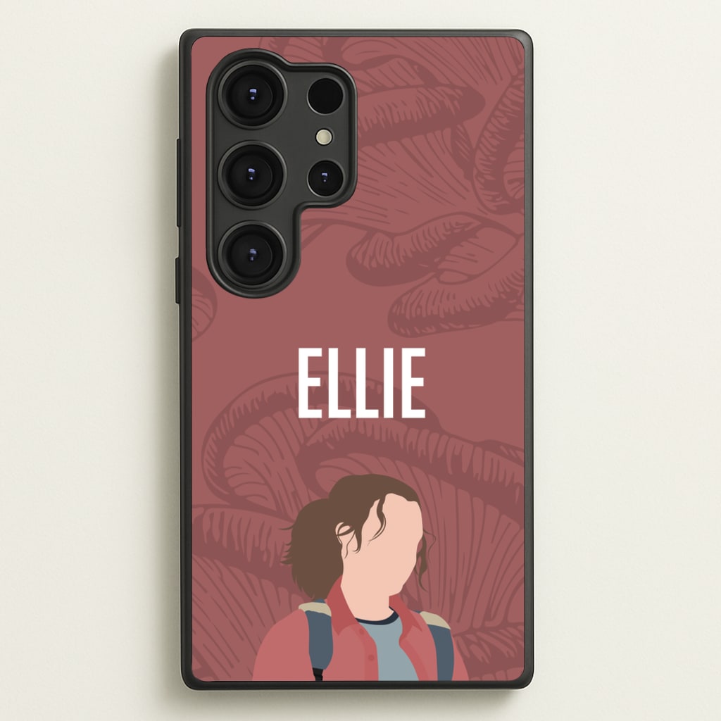 Ellie Mushroom Pattern - The Last Of us Phone Case for Galaxy S25 Ultra