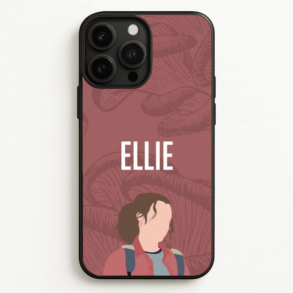 Ellie Mushroom Pattern - The Last Of us Phone Case for iPhone 13 Pro Max