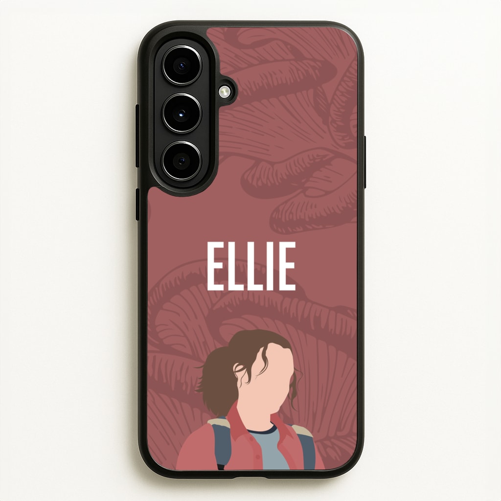 Ellie Mushroom Pattern - The Last Of us Phone Case for Galaxy A56