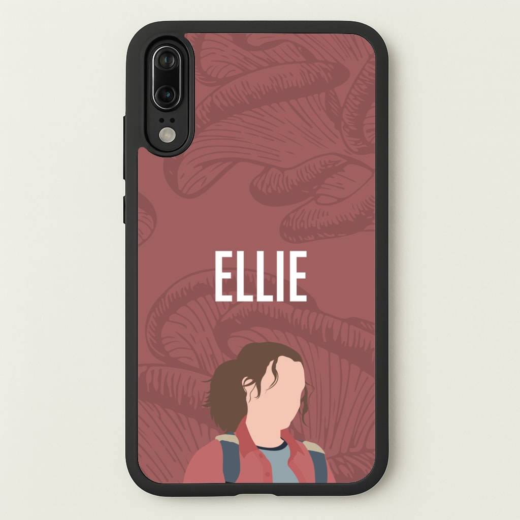 Ellie Mushroom Pattern - The Last Of us Phone Case for Huawei P20