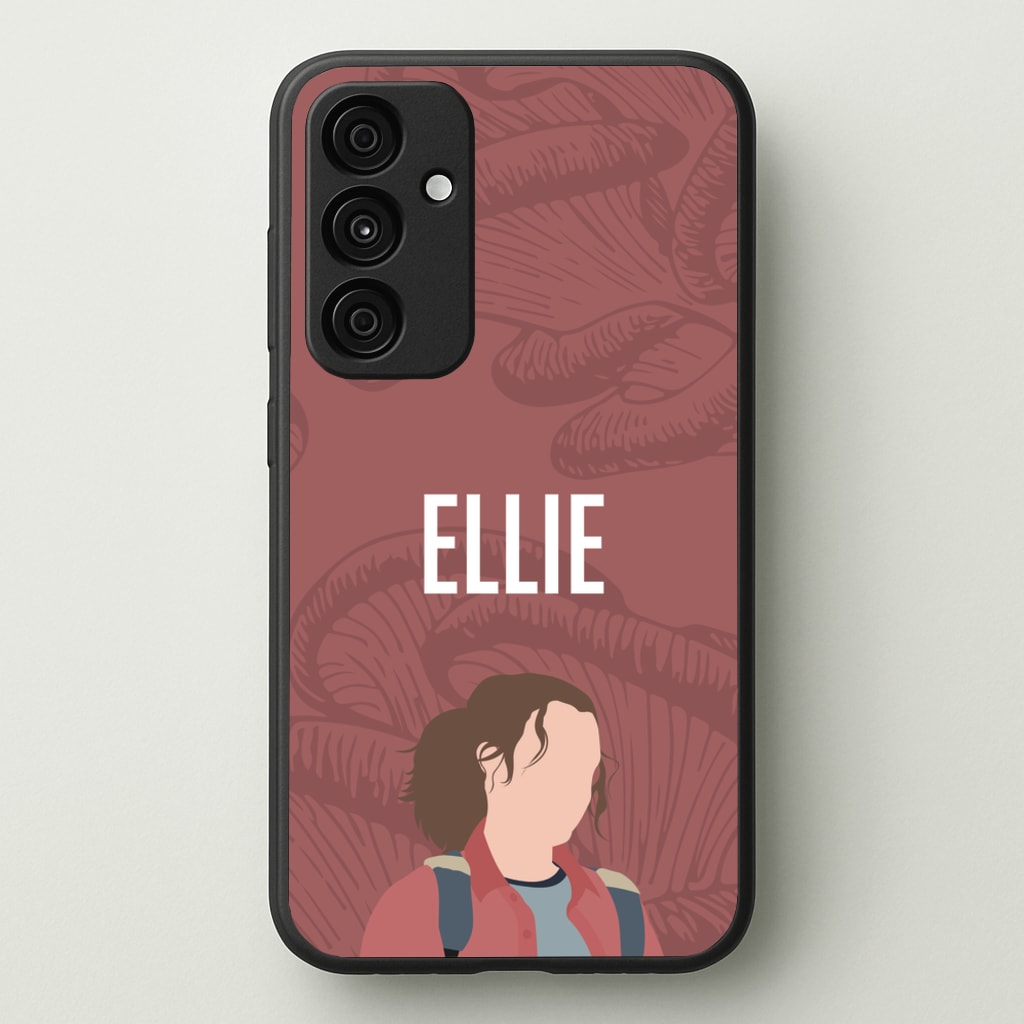 Ellie Mushroom Pattern - The Last Of us Phone Case for Galaxy A55
