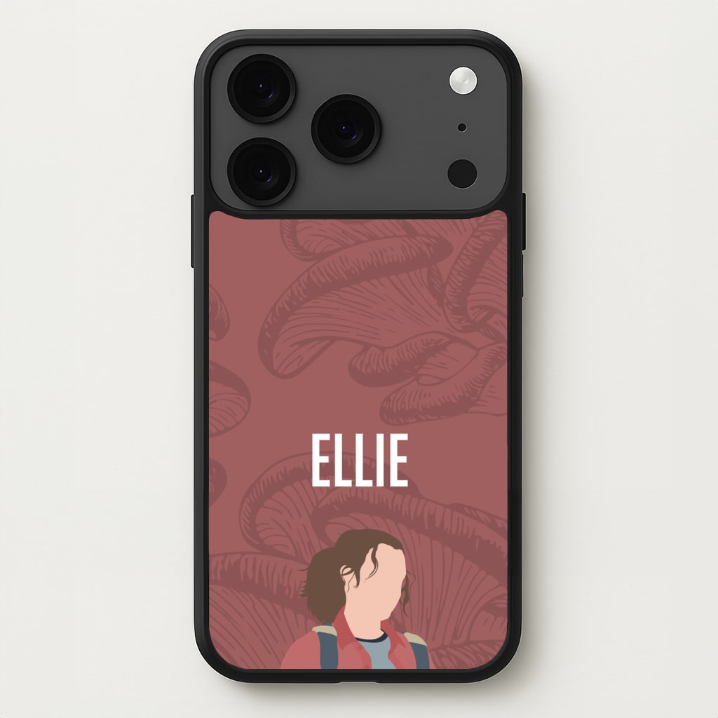 Ellie Mushroom Pattern Phone Case for iPhone 17 Pro Max